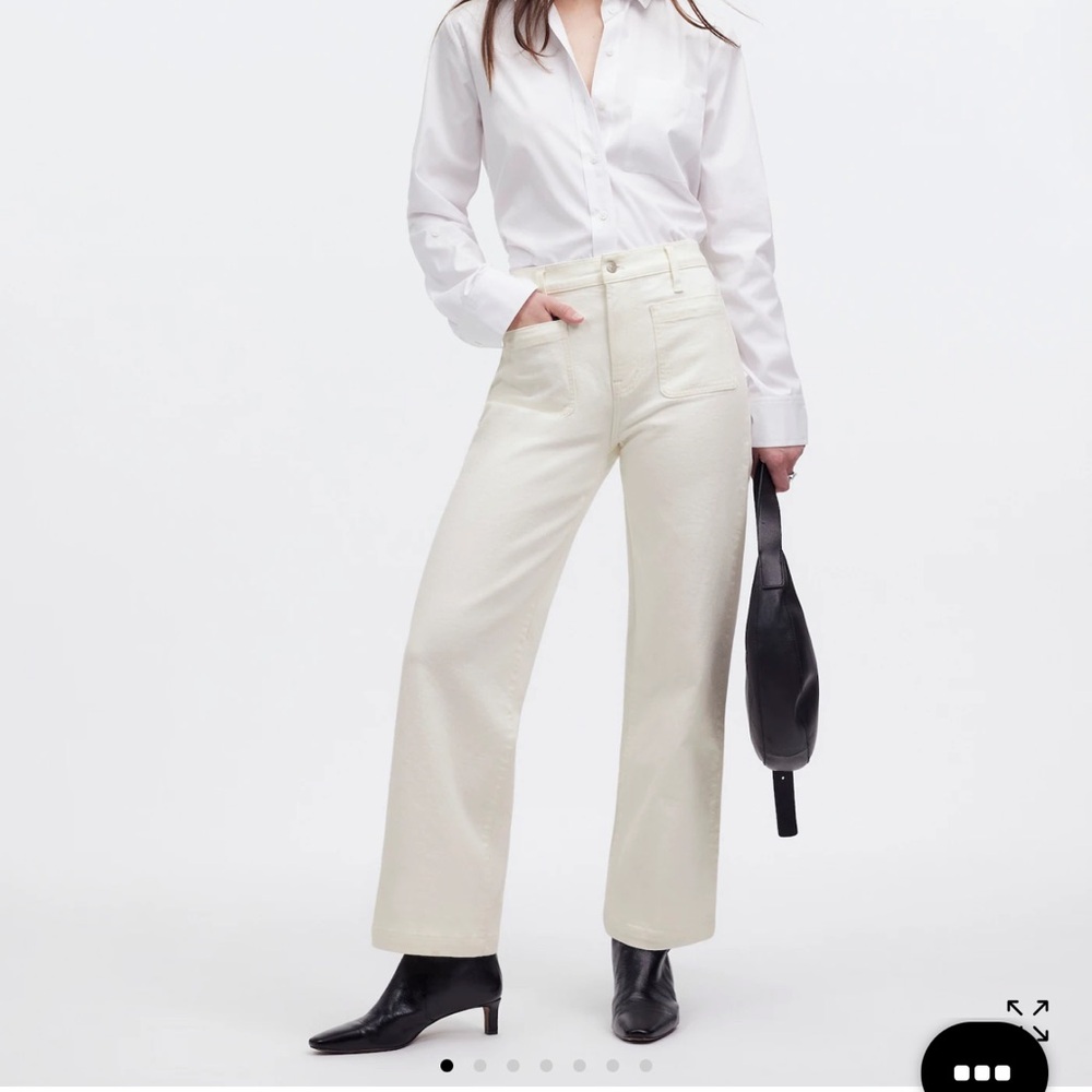 MADEWELL the perfect vintage wide leg jean